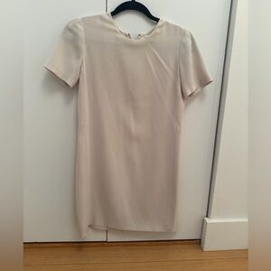 Babaton beige mini dress